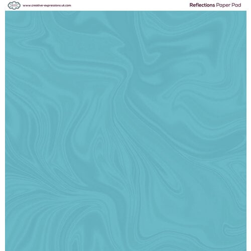 Creative Expressions 8"X8" Double-Sided Paper Pad: Reflections, 24/Pkg (CEPP0021)