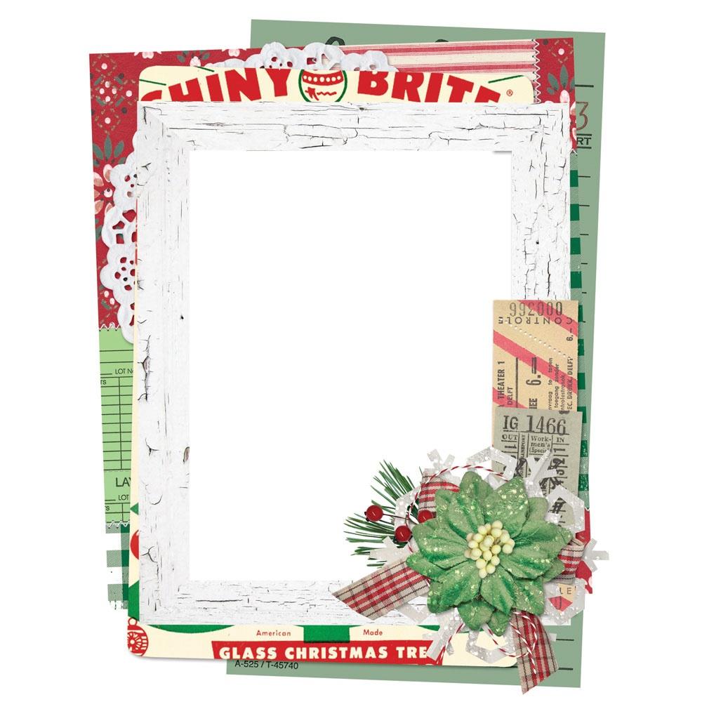 Simple Stories Simple Vintage Dear Santa Chipboard Frames (SVD20827)
