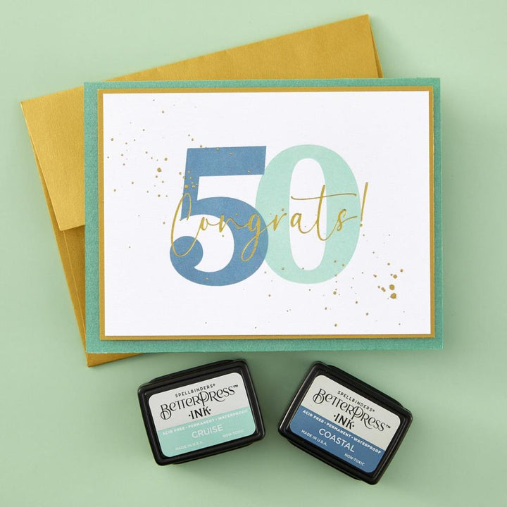 Spellbinders The Color Mix Celebrations Press Plates: Bold Color Mix Numbers (5A002HXF1GKHC)