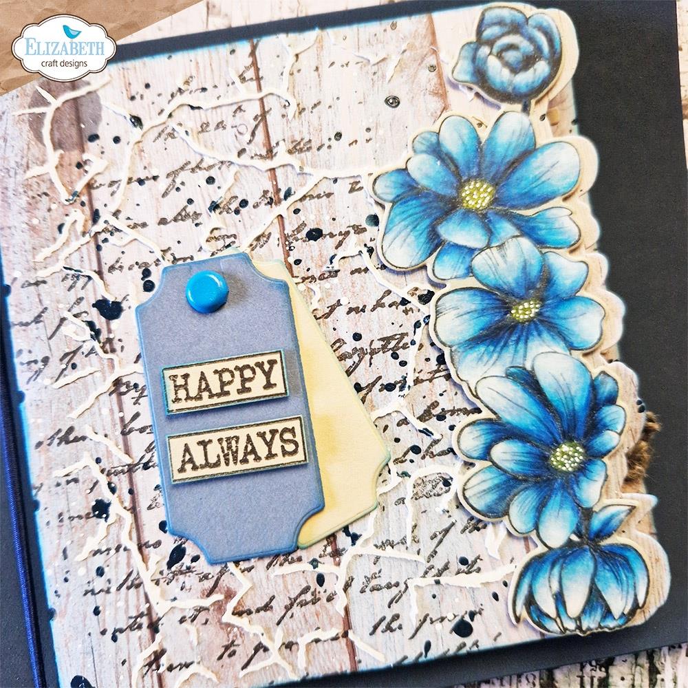 Elizabeth Craft Clear Stamps: Stitched Borders (CS345)