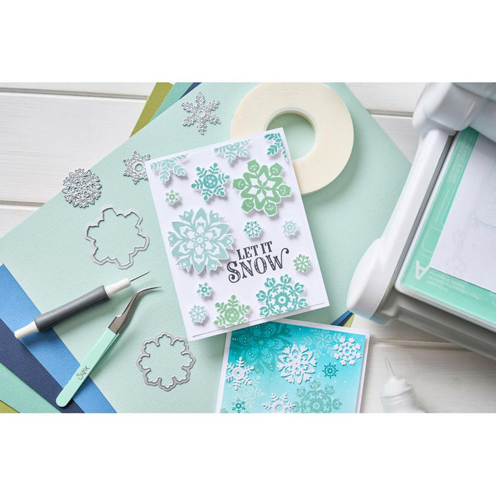 Sizzix Clear Stamps Set: White Christmas, 12/Pkg, By Catherine Pooler (5A00240P1G79Y)