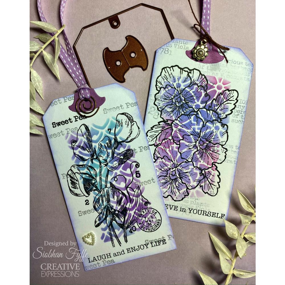 Woodware 3"X4" Clear Stamps Singles: Mini Violet (FRM076)