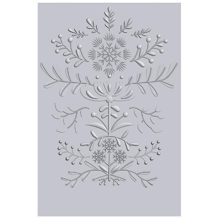 Sizzix 3D Textured Embossing Folder: Yuletide, By Catherine Pooler (5A00241L1G79P)