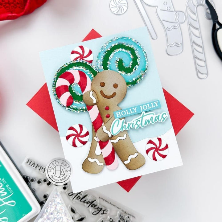 Hero Arts Fancy Die: Peeking Gingerbread Man (5A002GFC1GHYK)