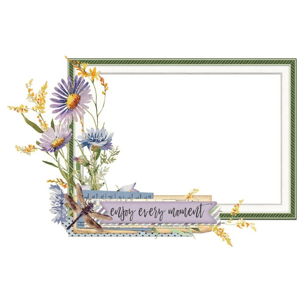 Simple Stories Simple Vintage Meadow Flowers Chipboard Frames (5A0022M81G5HJ)