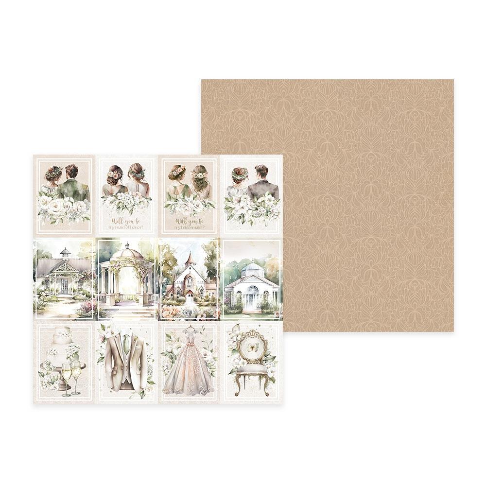 P13 Love And Lace 6"X6" Double-Sided Paper Pad, 24/Pkg (P13LAL09)