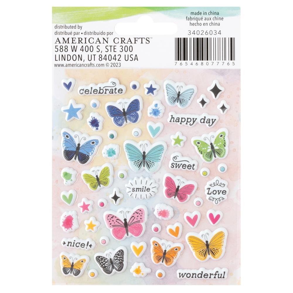 Vicki Boutin Bold And Bright Mini Puffy Stickers (5A0026JF1G913)