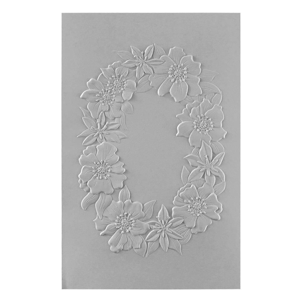 Spellbinders 3D Embossing Folder: Nature's Botanical Wreath, By Susan Tierney-Cockburn (5A002C7M1GFSH)