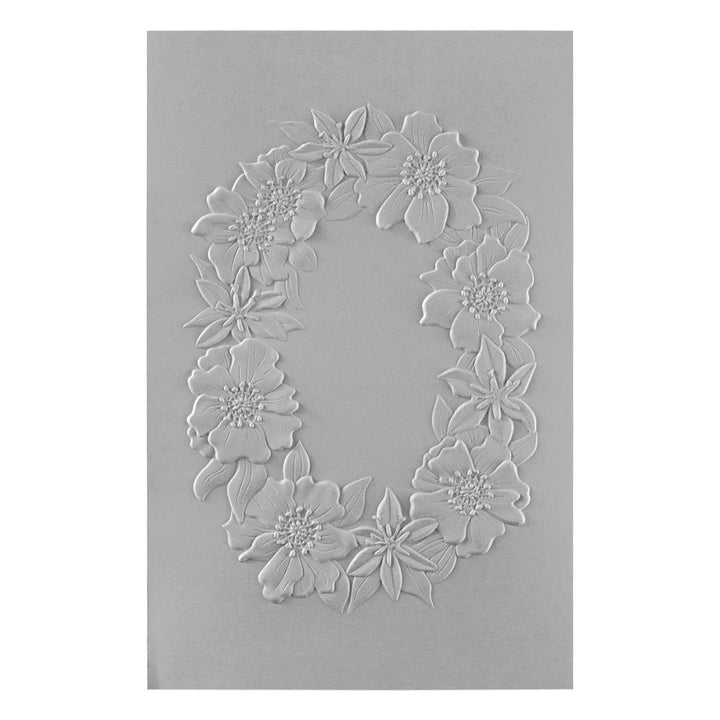 Spellbinders 3D Embossing Folder: Nature's Botanical Wreath, By Susan Tierney-Cockburn (5A002C7M1GFSH)