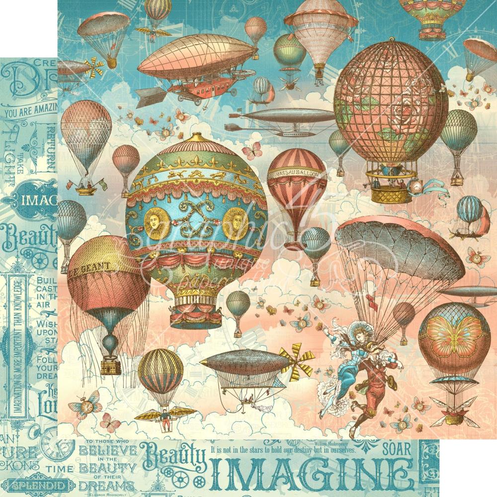 Graphic 45 12"X12" Collector's Edition Pack: Imagine (G4502722)