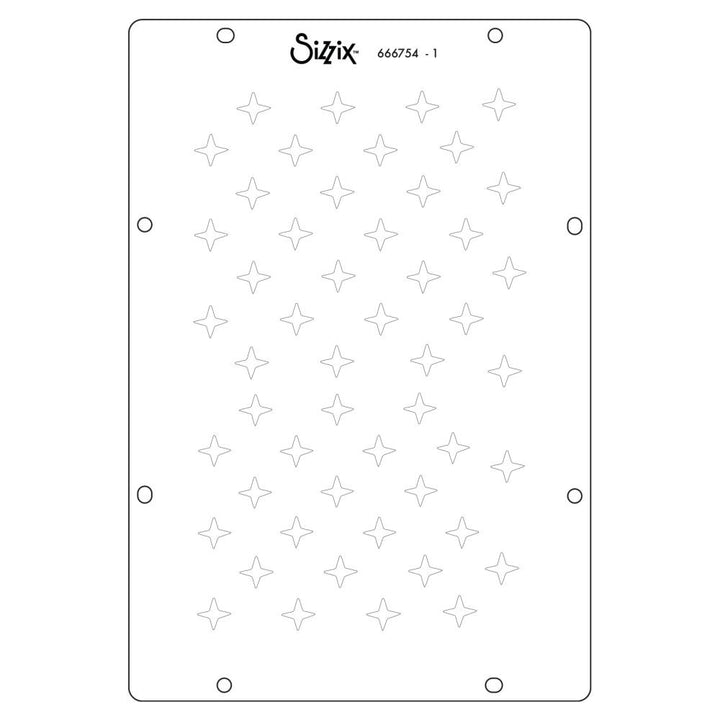 Sizzix Clear Stamp Set W/Stencils: Create, 10/Pkg, By Cat Kerr (5A002BLL1GF33)