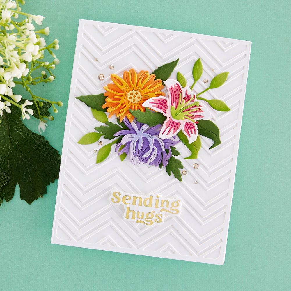 Spellbinders Photosynthesis Glimmer Hot Foil Plate & Die: Must-Have Sentiments, By Simon Hurley (GLP380)