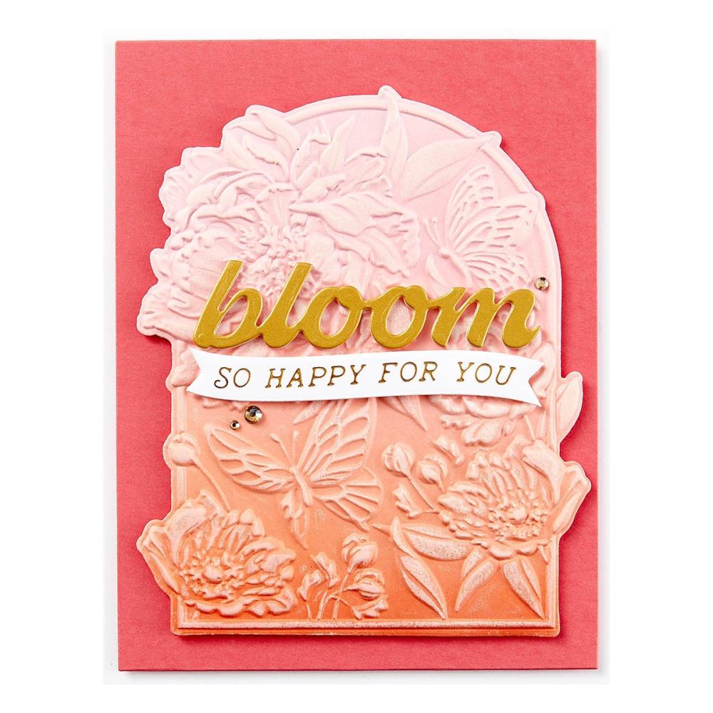 Spellbinders 3D Embossing Folder: Floral For You, From Sealed 3D Botanicals (5A0028M11GBP8)