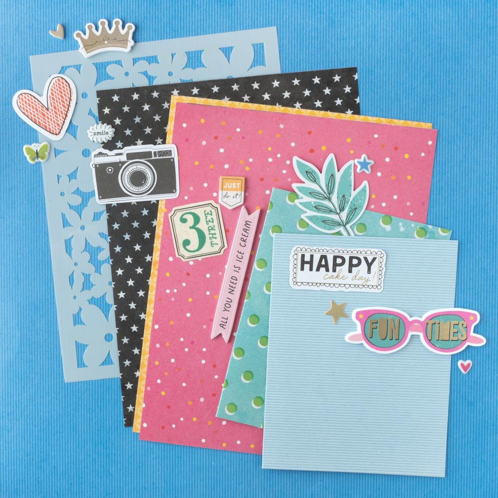 Vicki Boutin Bold And Bright A2 Cards W/Envelopes, 40/Box (5A0026JZ1G91S)