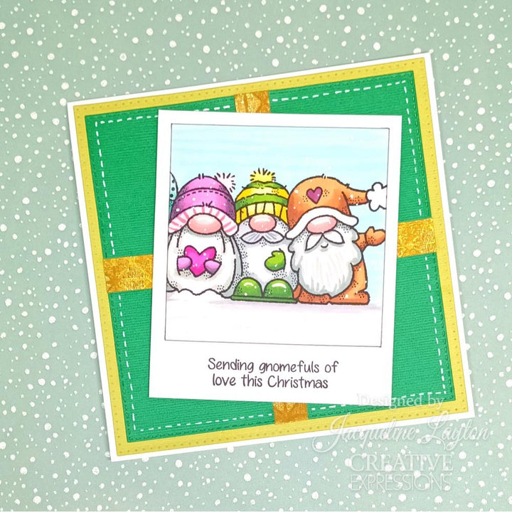 Woodware 8"X2.6" Clear Stamps Singles: Christmas Gang
 (FRS423)