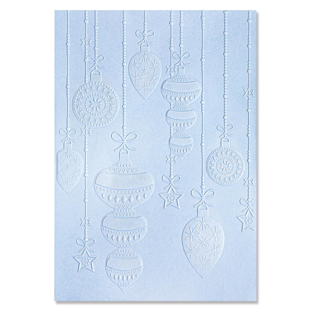 Sizzix 3D Textured Impressions Embossing Folder: Sparkly Ornaments (666307)