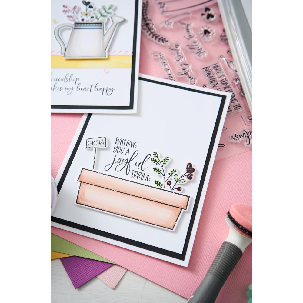 Sizzix Clear Stamps: Greenhouse Finds, 14/Pkg, By Catherine Pooler  (666796)