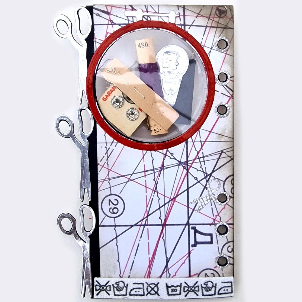 Elizabeth Craft Metal Die: Sidekick Essentials 26 - Yarn Card (EC2028)