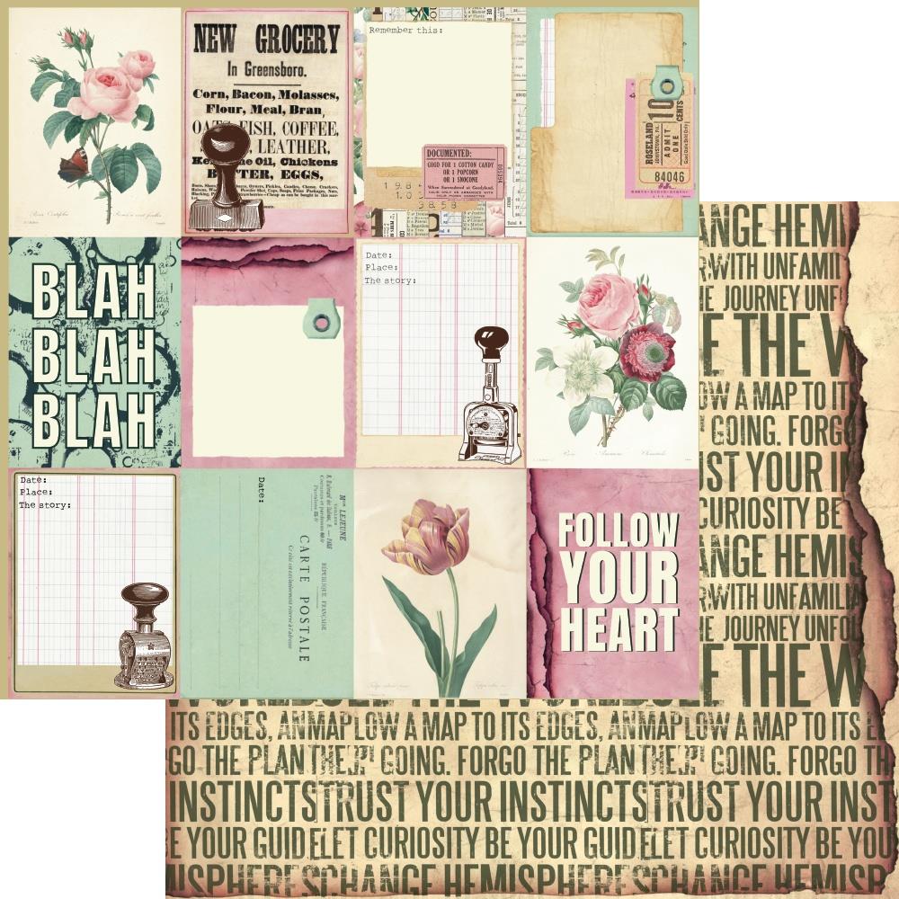 Elizabeth Craft 12x12 Double-ided Cardstock Pack: Petal Pink (ECC016)