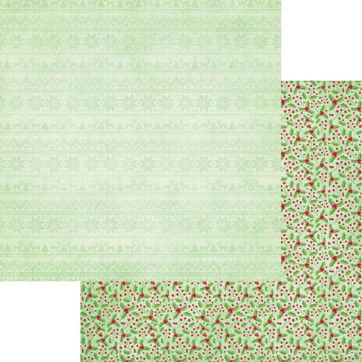 Elizabeth Craft 12"X12" Double-Sided Cardstock Pack: Holly Jolly Christmas (ECC018)