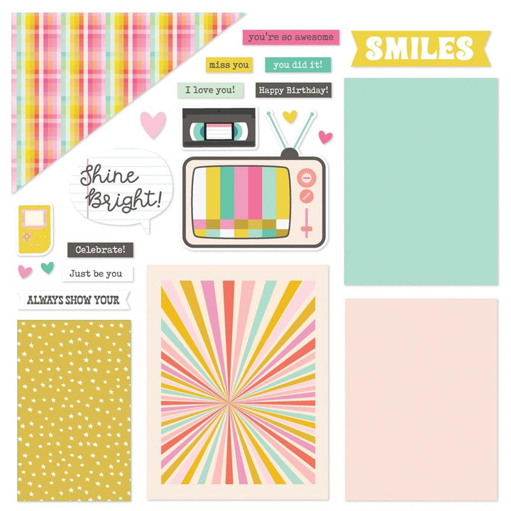 Simple Stories True Colors Simple Cards Card Kit (TRC21831)