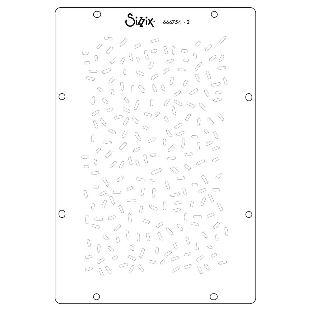 Sizzix Clear Stamp Set W/Stencils: Create, 10/Pkg, By Cat Kerr (5A002BLL1GF33)