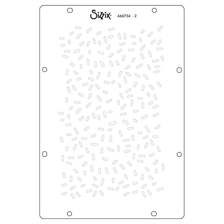 Sizzix Clear Stamp Set W/Stencils: Create, 10/Pkg, By Cat Kerr (5A002BLL1GF33)