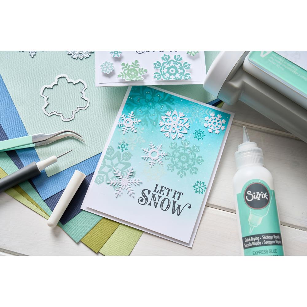 Sizzix Clear Stamps Set: White Christmas, 12/Pkg, By Catherine Pooler (5A00240P1G79Y)