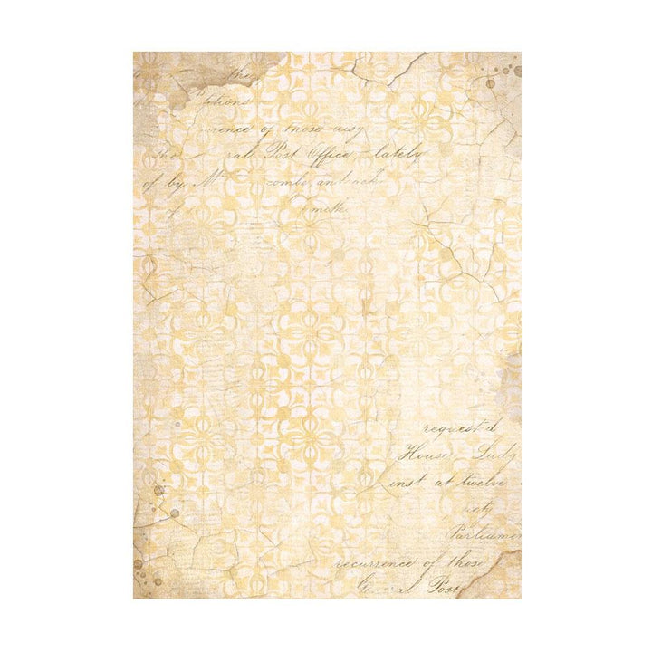 Stamperia Golden Harmony A6 Assorted Rice Paper Backgrounds, 8/Pkg (5A002CHH1GG0M)