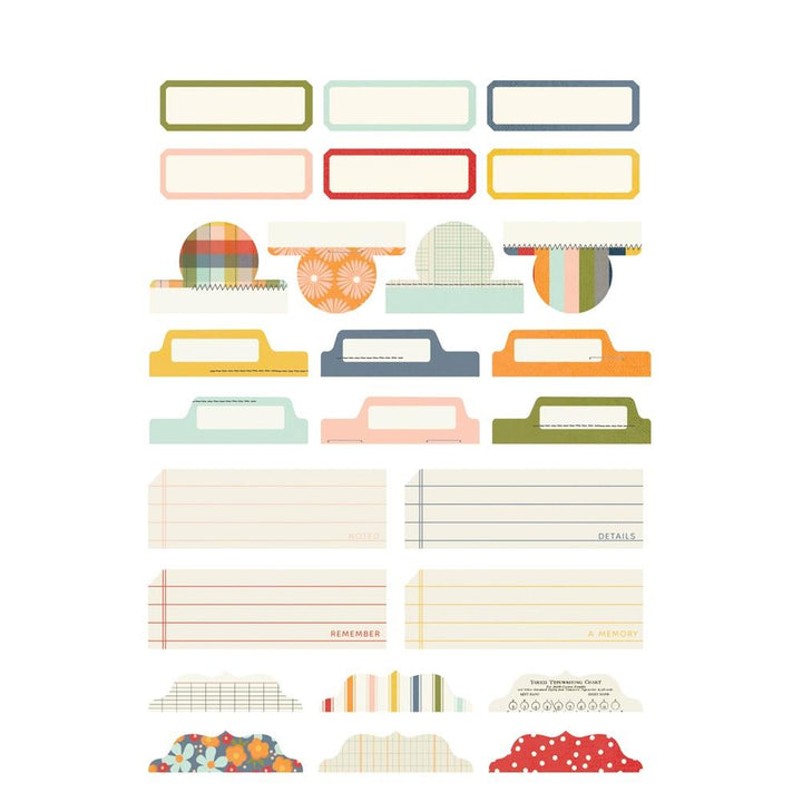 Simple Stories For The Record Sticker Book, 8/Sheets (23524)