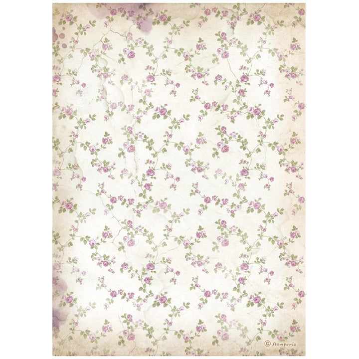 Stamperia Lavender A4 Assorted Rice Paper, 6/Pkg (5A0027GG1G9SK)