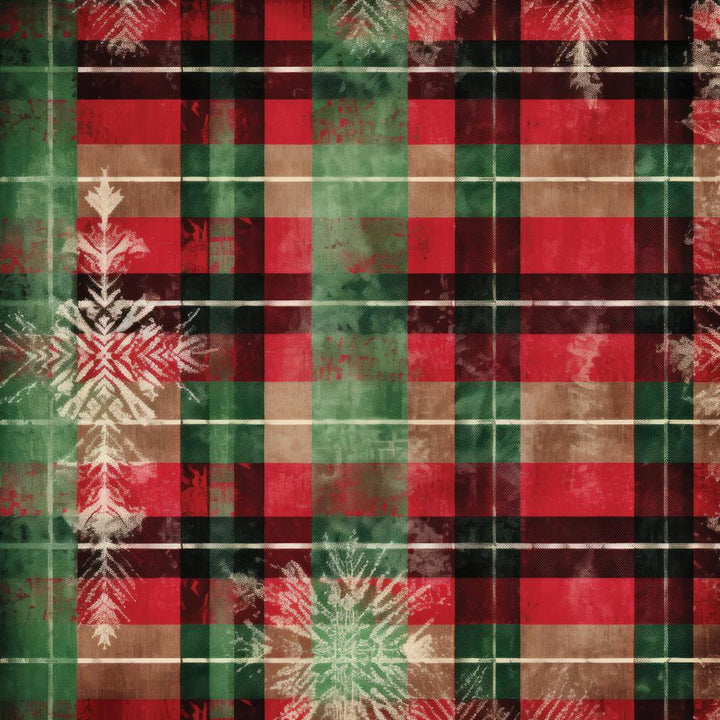 Creative Expressions Taylor Made Journals 8"X8" Paper Pad: Christmas Plaid (5A002B6C1GDMN)