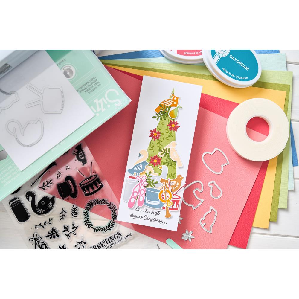 Sizzix Framelits Die Set: 12 Days of Christmas #2, 23/Pkg, By Catherine Pooler (5A00240Q1G7BR)