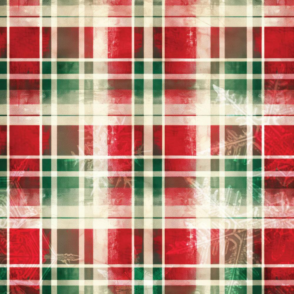 Creative Expressions Taylor Made Journals 8"X8" Paper Pad: Christmas Plaid (5A002B6C1GDMN)