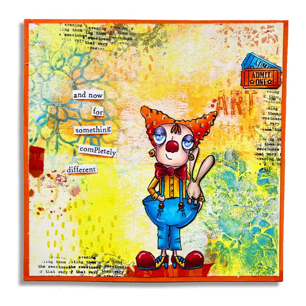 AALL And Create A7 Photopolymer Clear Stamp Set: Clown Dee (5A002GJ61GJ1R)