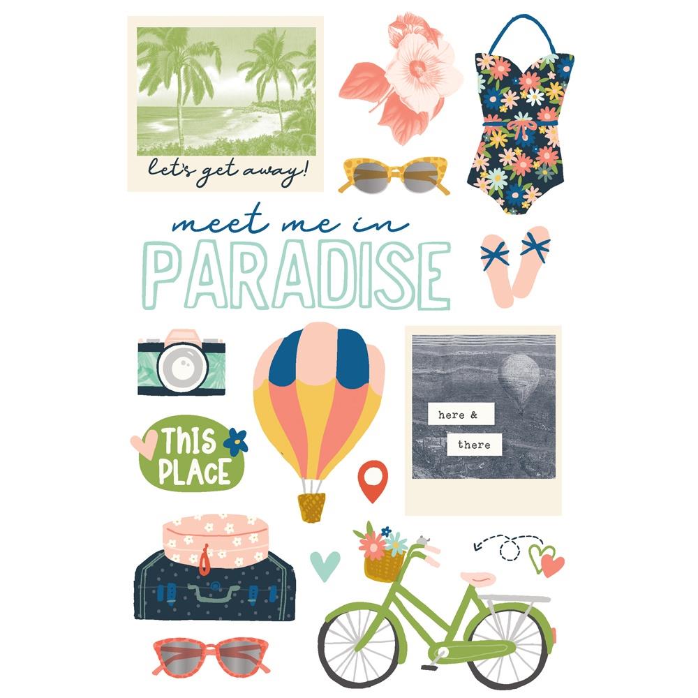 Simple Stories Pack Your Bags Sticker Book (PYB22122)