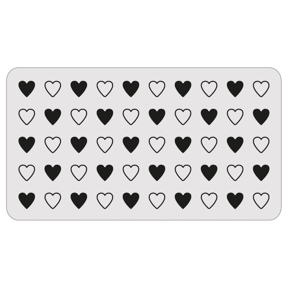 Tim Holtz Sidekick Texture Fades Embossing Folder: Love Notes, by Sizzix (5A00297Z1GCLL)