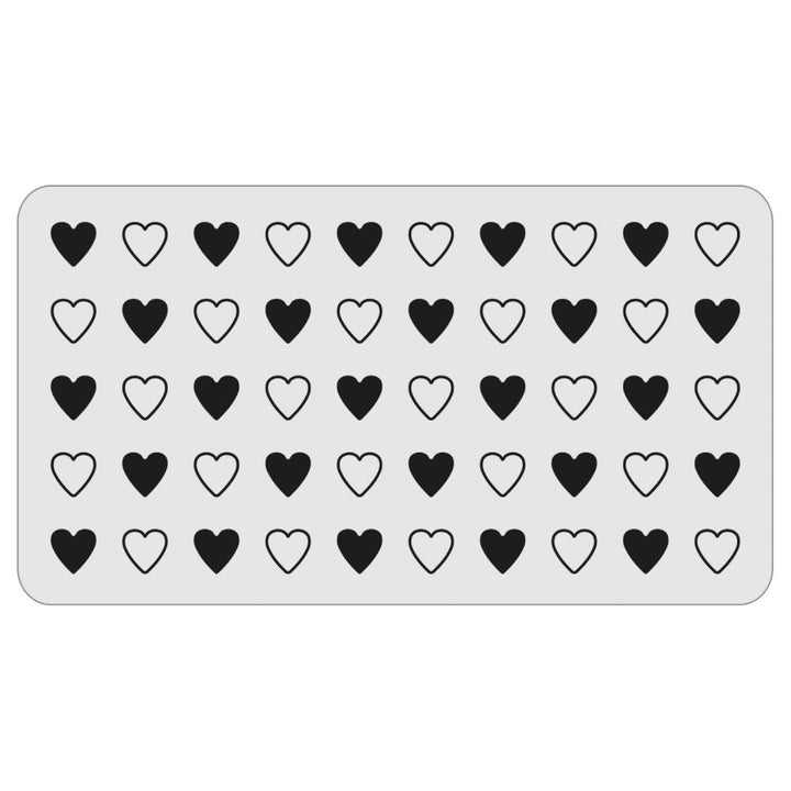 Tim Holtz Sidekick Texture Fades Embossing Folder: Love Notes, by Sizzix (5A00297Z1GCLL)