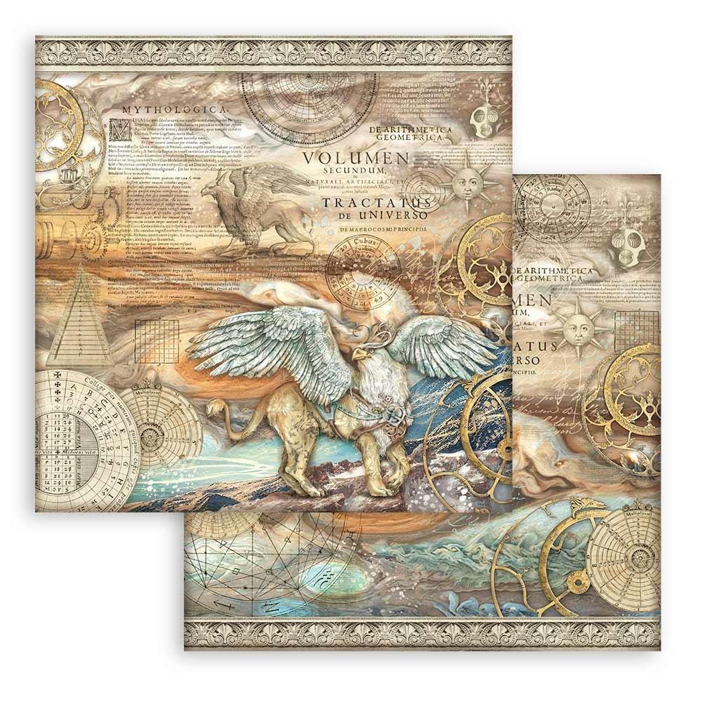 Stamperia Sir Vagabond In Fantasy World 8"X8" Double-Sided Paper Pad, 10/Pkg (SBBS98)