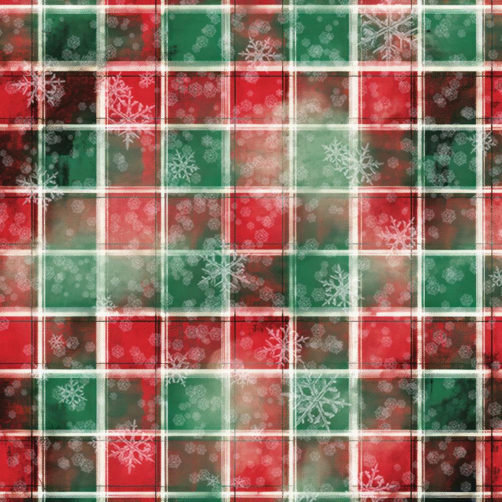 Creative Expressions Taylor Made Journals 8"X8" Paper Pad: Christmas Plaid (5A002B6C1GDMN)