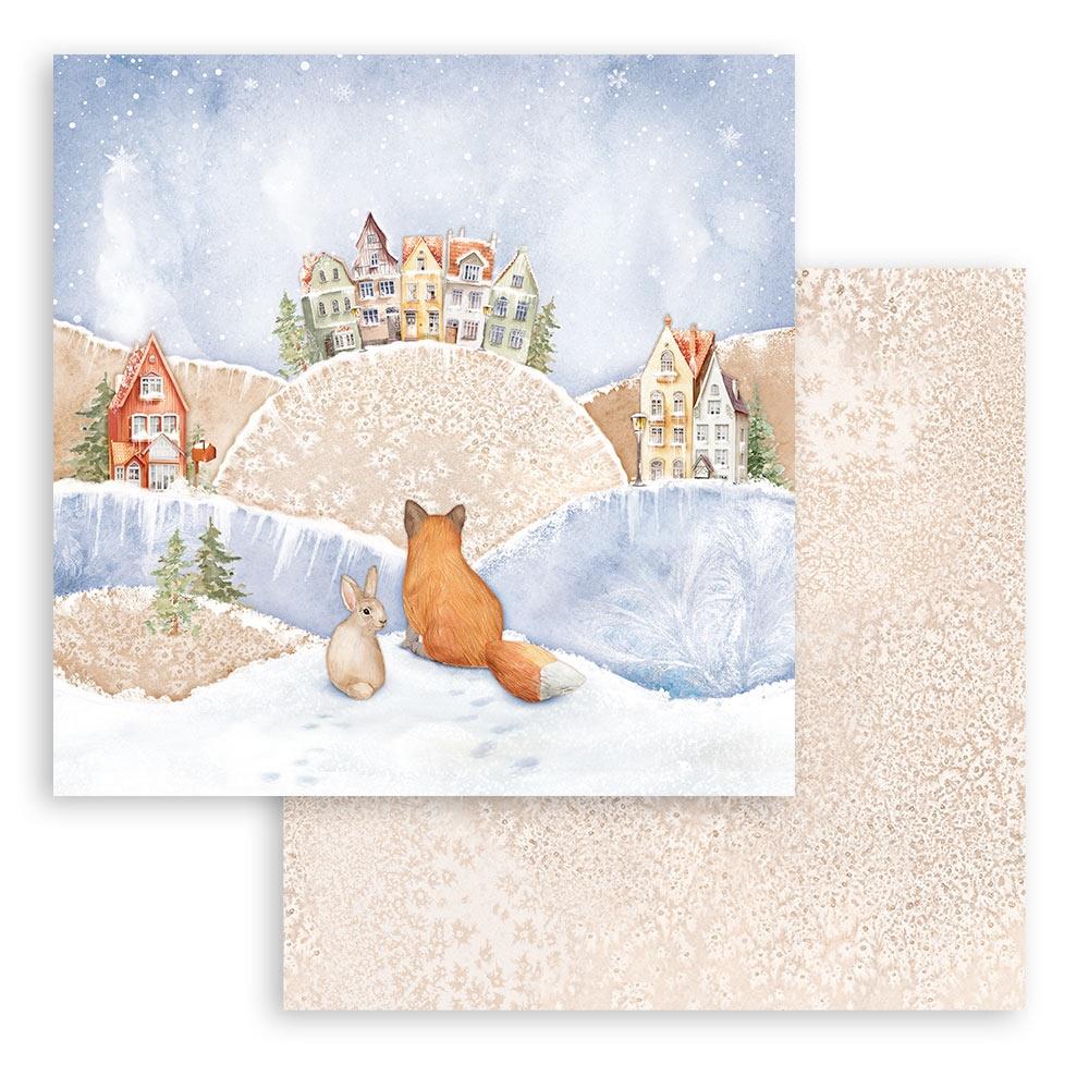 Stamperia Winter Valley 12"X12" Double-Sided Paper Pad, 10/Pkg (SBBL139)