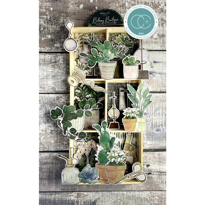 Craft Consortium Botany Boutique Chipboard Ephemera, 29/Pkg (5A0023CC1G6CK)