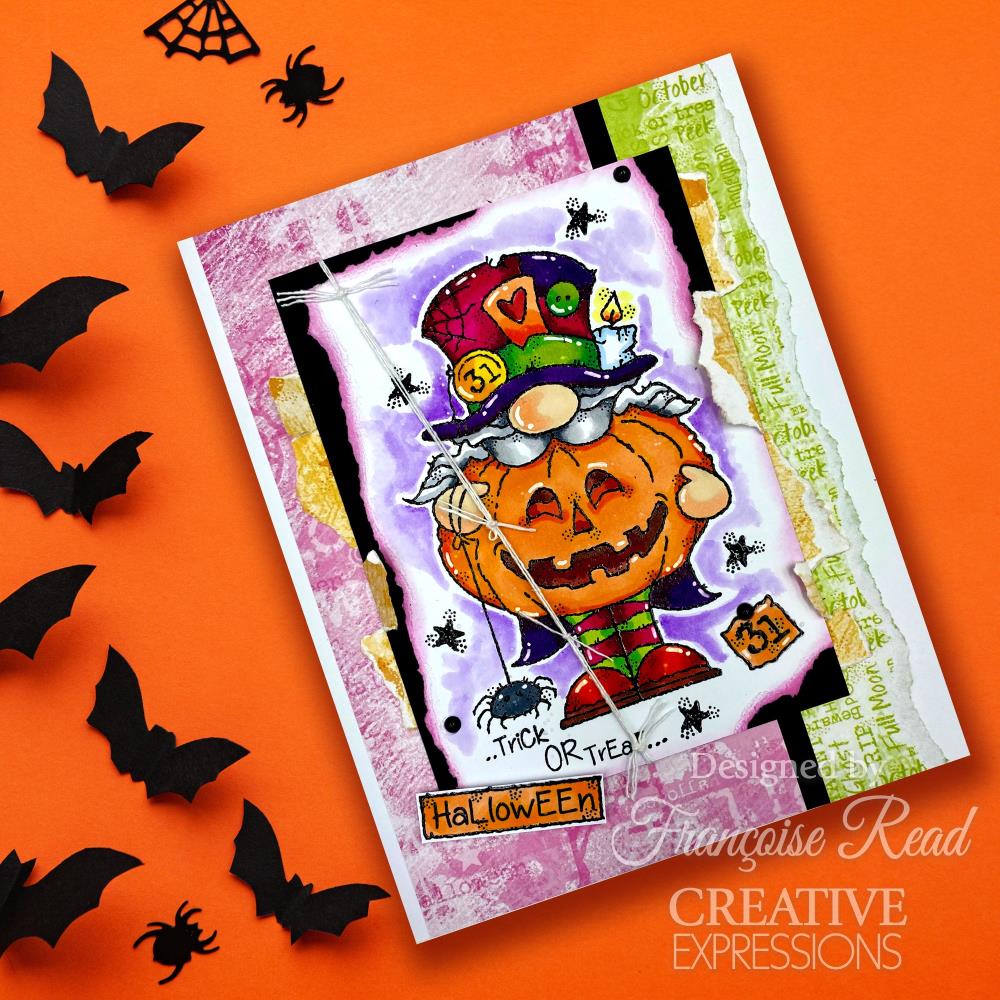 Woodware 8"X8" Double-Sided Paper Pad: Halloween, 24/Pkg, By Francoise Read (5A002B591GDNV)