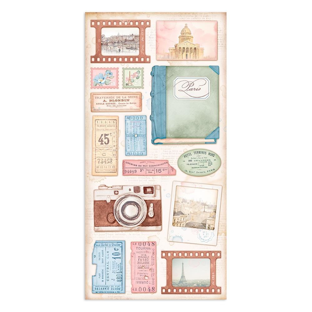 Stamperia. Scrapbooking Paper Pad 8x8 20 X 20 Cm. Vintage Oh La La