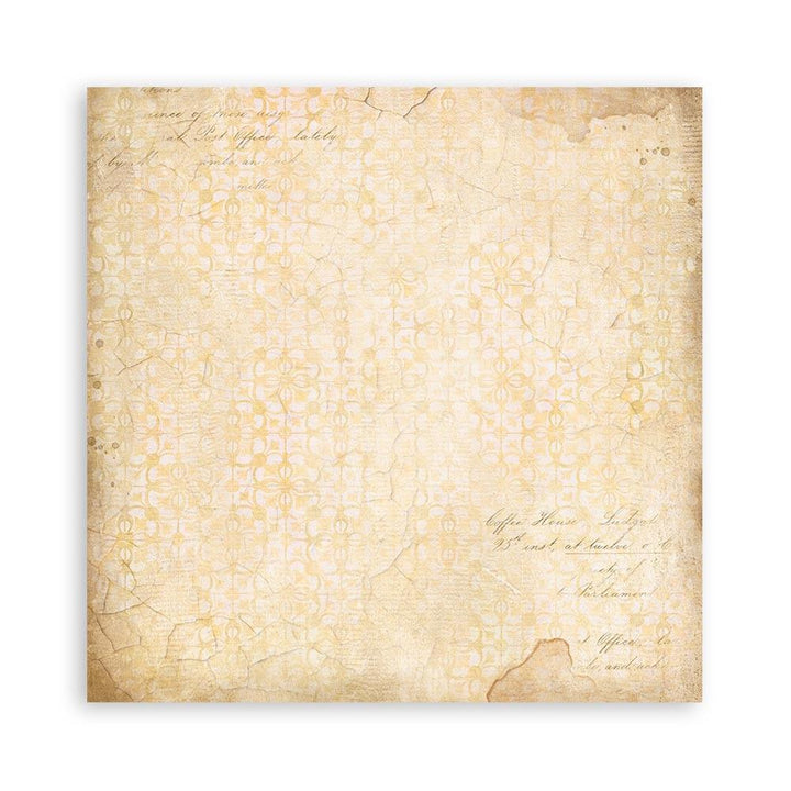 Stamperia Golden Harmony 12"X12" Single-Sided Paper Pad, 22/Pkg (5A002CH21GFZR)