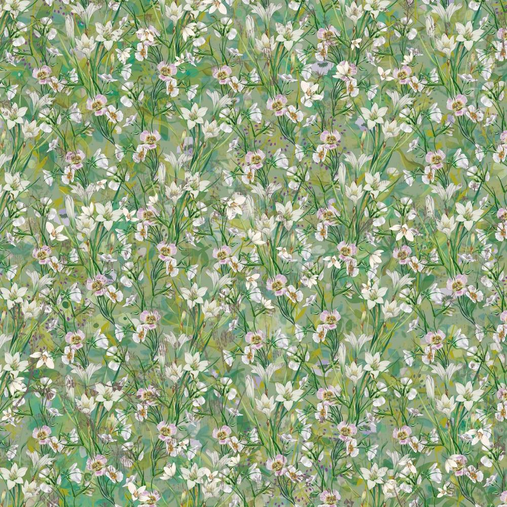 Crafter's Companion 12"X12" Pearl Paper Pad: Ditsy Floral (AD12DIFL)