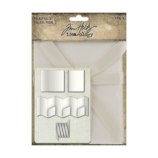 Tim Holtz Idea-ology Pocket Folio, 1 piece (TH94378)