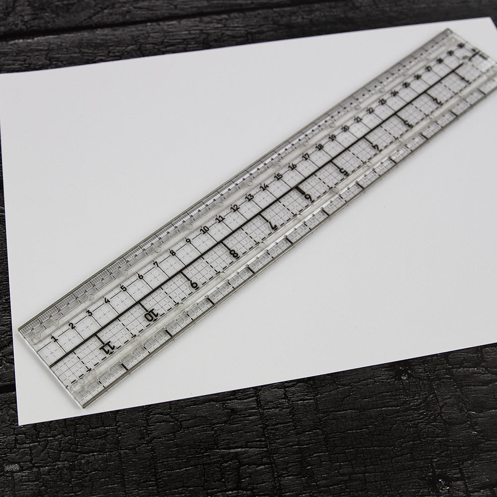 Tim Holtz 12"X2" Media Ruler (4634EUS)