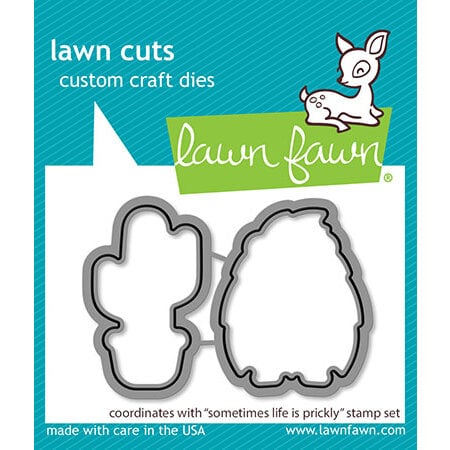 Lawn Fawn Lawn Cuts Custom Craft Die: Sometimes Life is Prickly (LF3356)