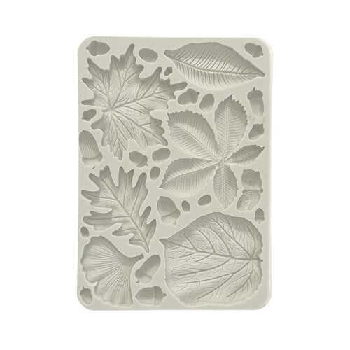 Stamperia Forest A5 Silicone Mold: Leaves And Acorns (5A002CGV1GG0B)